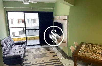 Apartamento com 2 dormitórios à venda, 72 m² por r$ 389.000,00 - enseada - m - tortugas - guarujá/sp