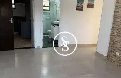 Apartamento com 2 dormitórios à venda, 60 m² por r$ 330.000,00 - enseada - guarujá/sp