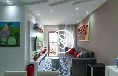 Apartamento com 3 dormitórios à venda, 70 m² por r$ 530.000,00 - vila euclides - são bernardo do campo/sp