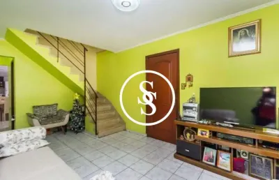 Casa sobrado com 135 m² de área privativa, 3 quartos e 2 vagas, à venda por r$ 600.000,00 - jordanópolis - são bernardo do campo/sp