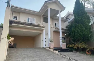 Casa em condomínio para locação em sorocaba, granja olga i, 4 dormitórios, 4 suítes, 7 banheiros, 4 vagas