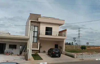 Casa em condomínio para venda em sorocaba, wanel ville, 3 dormitórios, 2 suítes, 3 banheiros, 4 vagas