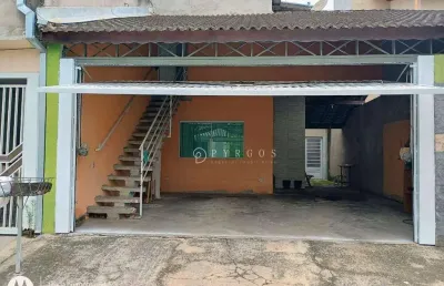 Vende se casa com 3 quartos sendo 1 suite + 1 casa com 1 quarto banheiro e cozinha parque dos sinos jacarei sp