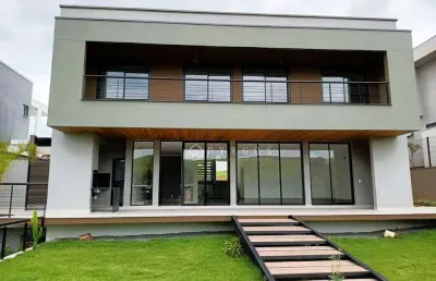 Sobrado com 4 dormitórios à venda, 370 m² por r$ 4.700.000 - condomínio reserva do paratehy - são josé dos campos/sp