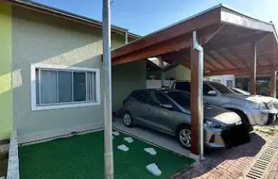 Casa com jardim de inverno 3 dormitórios à venda, 90 m² por r$ 398.000 - cidade salvador - jacareí/sp