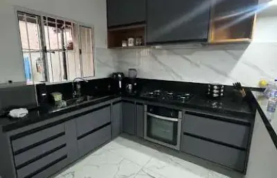 Casa térrea nova  com 2 dormitórios à venda, 65 m² por r$ 460.000 - residencial parque dos sinos - jacareí/sp