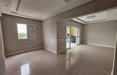 Apartamento com varanda 2 dormitórios para alugar, 90 m² - villa branca - jacareí/sp