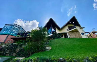 Casa com 7 dormitórios à venda, 450 m² por r$ 5.900.000,00 - centro - igaratá/sp