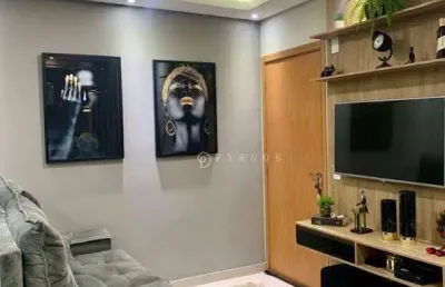 Apartamento 2 dormitórios, todo mobiliado, no parque do tenorio, jardim das bandeiras - taubaté