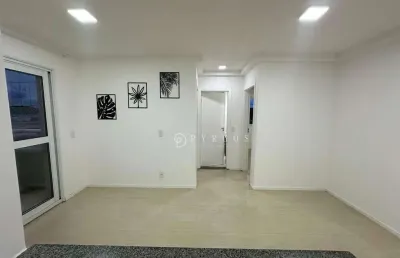 Apartamento novo com sacada,  2 dormitórios à venda, 55 m² por r$ 288.000 - jardim santa maria - jacareí/sp