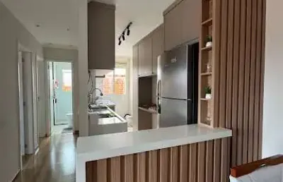 Apartamento com sacada, 2 dormitórios à venda, 55 m² por r$ 287.000 - cidade salvador - jacareí/sp