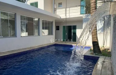 Sobrado com 4 dormitórios para alugar, 216 m² por r$ 6.106,83/mês - loteamento villa branca - jacareí/sp