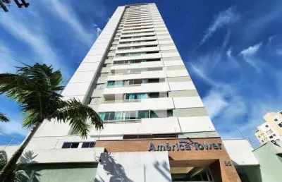 Vende-se apartamento 2qts sendo 1 suite, próx. ao cepal no setor jardim américa, goiânia, go (r)
