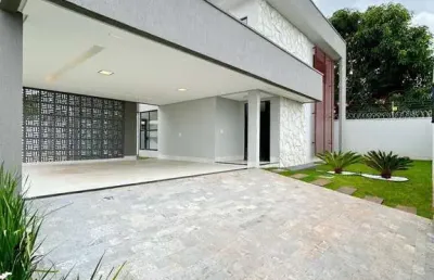 Casa com 4 quartos à venda na avenida center, jardim caravelas, goiânia, 301 m2 por r$ 1.580.000