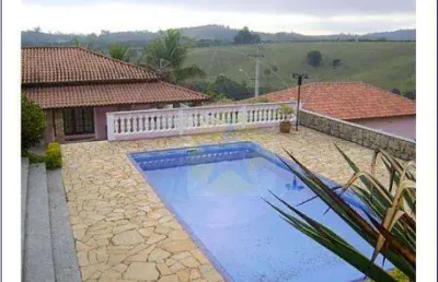 Chácara com 3 dormitórios à venda, 2000 m² por r$ 950.000  canedos - piracaia/sp