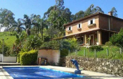 Sítio com 5 dormitórios à venda, 30000 m² por r$ 1.350.000,00 - campininha - atibaia/sp
