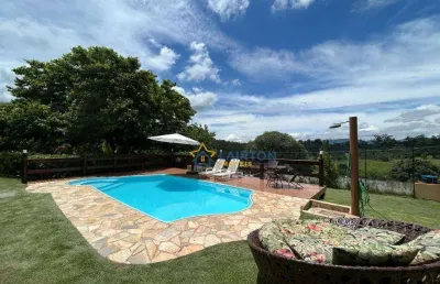 Casa mobiliada à venda no condomínio rancho maringá ii - atibaia/sp