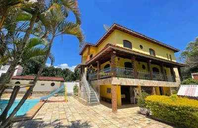 Chácara à venda em atibaia com 4.000 m², 4 dormitórios, lazer completo e possibilidade de permuta