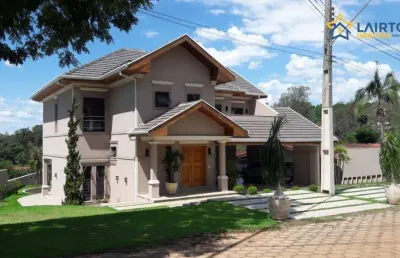 Casa à venda, 402 m² por r$ 2.200.000,00 - recanto tranqüilo - atibaia/sp