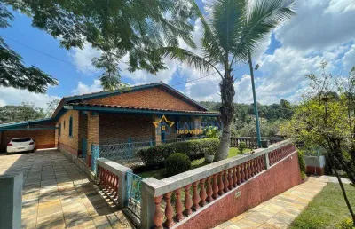 Chácara encantadora de 4 dormitórios à venda em jardim estância brasil, atibaia/sp