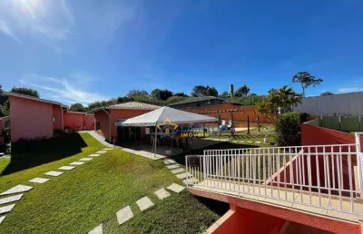 Chácara com 5 dormitórios à venda, 2100 m² por r$ 1.850.000,00 - jardim estância brasil - atibaia/sp