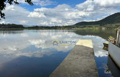Encantadora casa de 1 dormitório com vista para lago à venda - 58 m² - usina, atibaia/sp