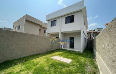 Sobrados novos de 83m² com 2 dormitórios em jardim maristela ii, atibaia - $ 450.000