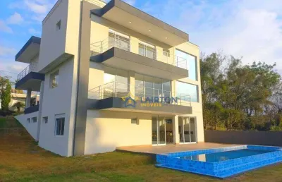Casa luxuosa á venda em atibaia – sp – condominio residencial fazenda do porto
