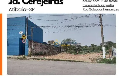 Erreno industrial à venda - jardim das cerejeiras, atibaia/sp