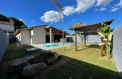 Casa com 3 dormitórios à venda, 184 m² por r$ 950.000,00 - jardim estância brasil - atibaia/sp