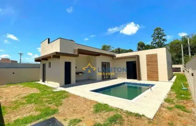 Casa térrea nova à venda em atibaia – bairro da usina