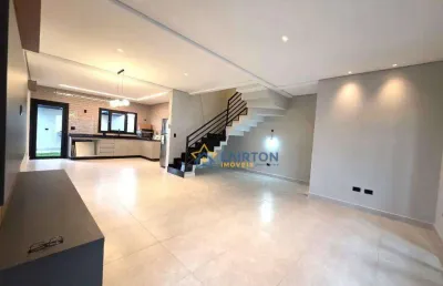 Casa em condomínio no jardim paulista, atibaia – 3 suítes e acabamento de alto padrão