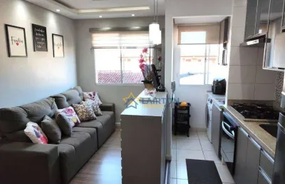 Apartamento moderno com 2 dormitórios à venda em atibaia