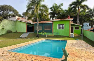 Chácara à venda em itatiba com piscina, 3 dormitórios e área gourmet – 1.001 m² de terreno