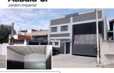 Galpão comercial e industrial à venda em atibaia – 300 m² de terreno e ótima localização