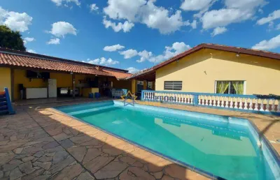 Chácara com 2 casas à venda no jardim estância brasil em atibaia, vista para a pedra grande