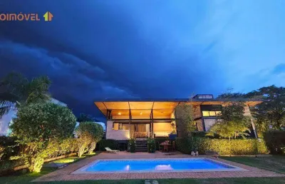 Casa em condomínio fechado com 3 quartos à venda no Residencial Primavera, Salto 