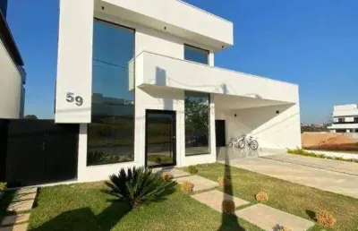 Casa em condomínio fechado com 3 quartos à venda na Avenida Prefeito Pilzio Nunciatto di Lelli, Loteamento Ilha de Capri, Salto