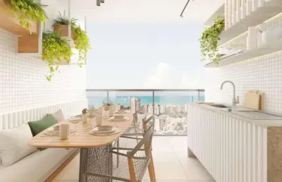 Apartamento para venda em joão pessoa, aeroclube, 3 dormitórios, 2 suítes, 3 banheiros, 2 vagas