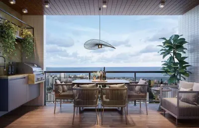 Apartamento para venda em joão pessoa, jardim oceania, 2 dormitórios, 2 suítes, 2 banheiros, 2 vagas