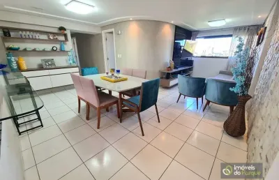 Apartamento para venda em joão pessoa, aeroclube, 3 dormitórios, 2 suítes, 4 banheiros, 2 vagas