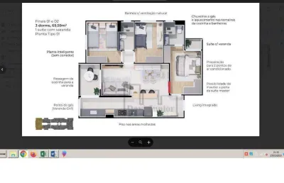 Apartamento à venda, 69 m² por r$ 521.500,00 - jardim são carlos - sorocaba/sp