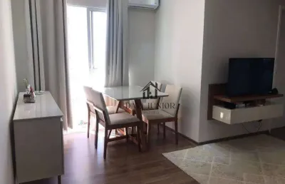 Apartamento com 2 dormitórios à venda, 57 m² por r$ 370.000,00 - jardim são carlos - sorocaba/sp