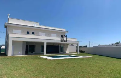 Casa com 4 suites à venda, 421 m² por r$ 3.100.000 - condomínio residencial evidence - araçoiaba da serra/sp