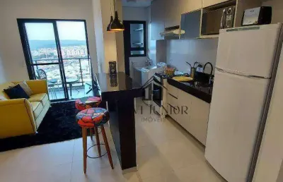 Apartamento, 48 m² - venda por r$ 700.000,00 ou aluguel por r$ 4.450,00/mês - parque campolim - sorocaba/sp