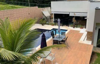 Casa com 5 suites a venda por r$ 4.000.000 ou aluguel por r$ 17.000/mês - condomínio fazenda jequitibá - sorocaba/sp