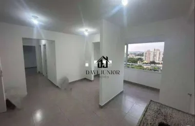 Apartamento com 2 dormitórios para alugar, 48 m² por r$ 1.670/mês - jardim são carlos - sorocaba/sp