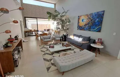 Casa com 4 dormitórios sendo 2 suites à venda, 264 m² por r$ 2.500.000 - alphaville nova esplanada iv - votorantim/sp