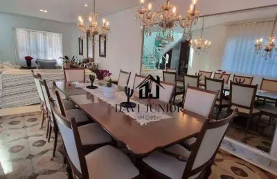 Casa com 5 dormitórios sendo 3 suites, 740 m² - venda por r$ 3.200.000 ou aluguel por r$ 16.053/mês - condomínio vivendas do lago - sorocaba/sp