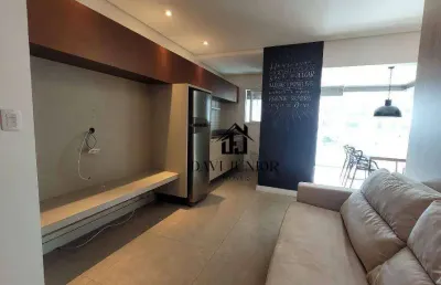 Apartamento com 1 dormitório para alugar, 45 m² por r$ 4.200/mês - parque campolim - sorocaba/sp